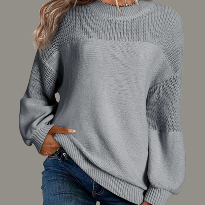 Cecille™ - Løst Strikket Sweater