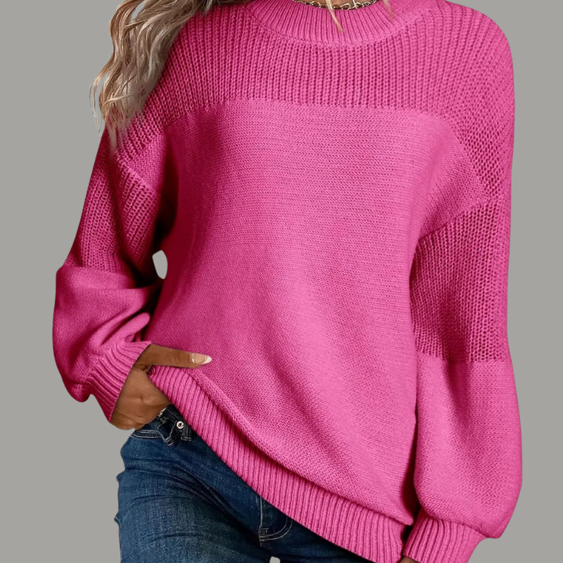 Cecille™ - Løst Strikket Sweater